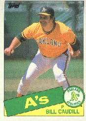1985 Topps Baseball Cards      685     Bill Caudill